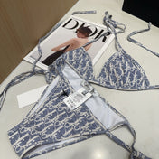 DIOR BIKINI 25S TWO PIECE IN LIGHT BLUE 742677