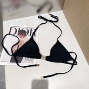 LOEWE BIKINI 25S TWO PIECE IN BLACK FULL 742673