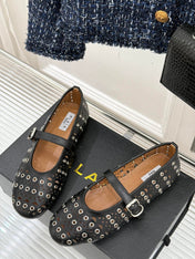 MARY JANE IN BLACK CALFSKIN