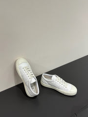 FF TRAINER SNEAKER IN WHITE CALFSKIN
