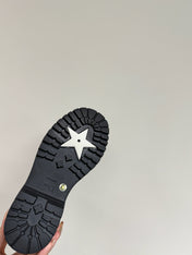 D-TOWN ANKLE BOOTS IN BLACK PATENT CALFSKIN