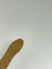 PLUME NAPPA SNEAKERS IN SILVER LAMBSKIN