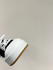 VULCAN PLATFORM SNEAKER IN BLACK CANVAS