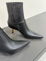LEE BOOTS IN BLACK SMOOTH CALFSKIN