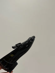 TRIOMPHE LOAFERS IN BLACK PATENT CALFSKIN