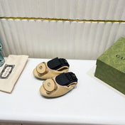 GG BALLET SUPER SLIM BEIGE LAMBSKIN