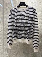 DIOR KNIT SWEATER 25S IN LINEN 266032