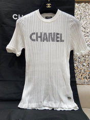 ROUND NECK KNIT TEE 25S IN COOL SILK 266093