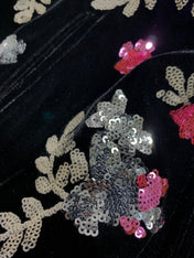 YSL 25S VELVET SEQUIN JACKET STYLE 191