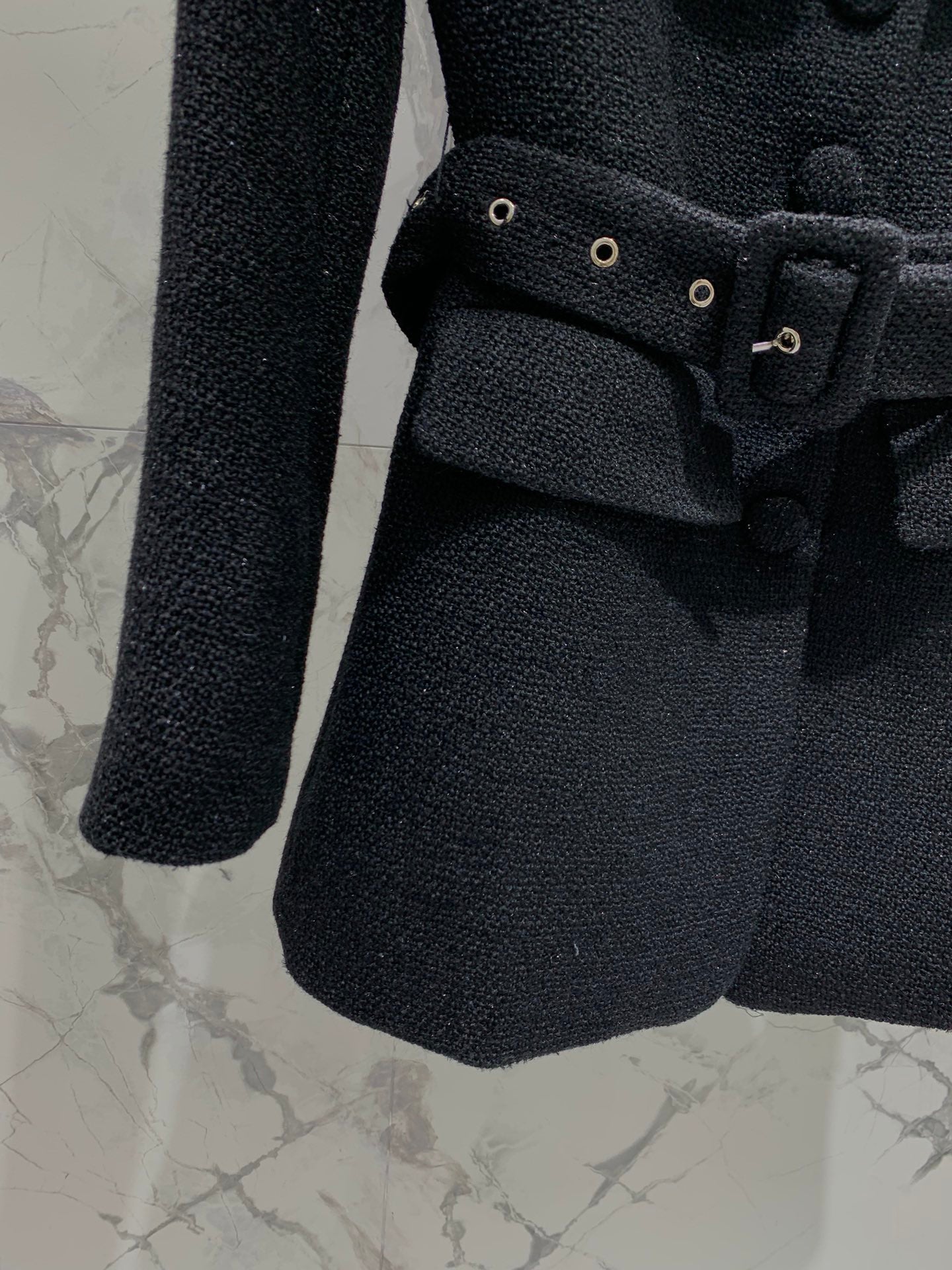 YSL 25S OFF-SHOULDER SEQUIN JACKET STYLE 185