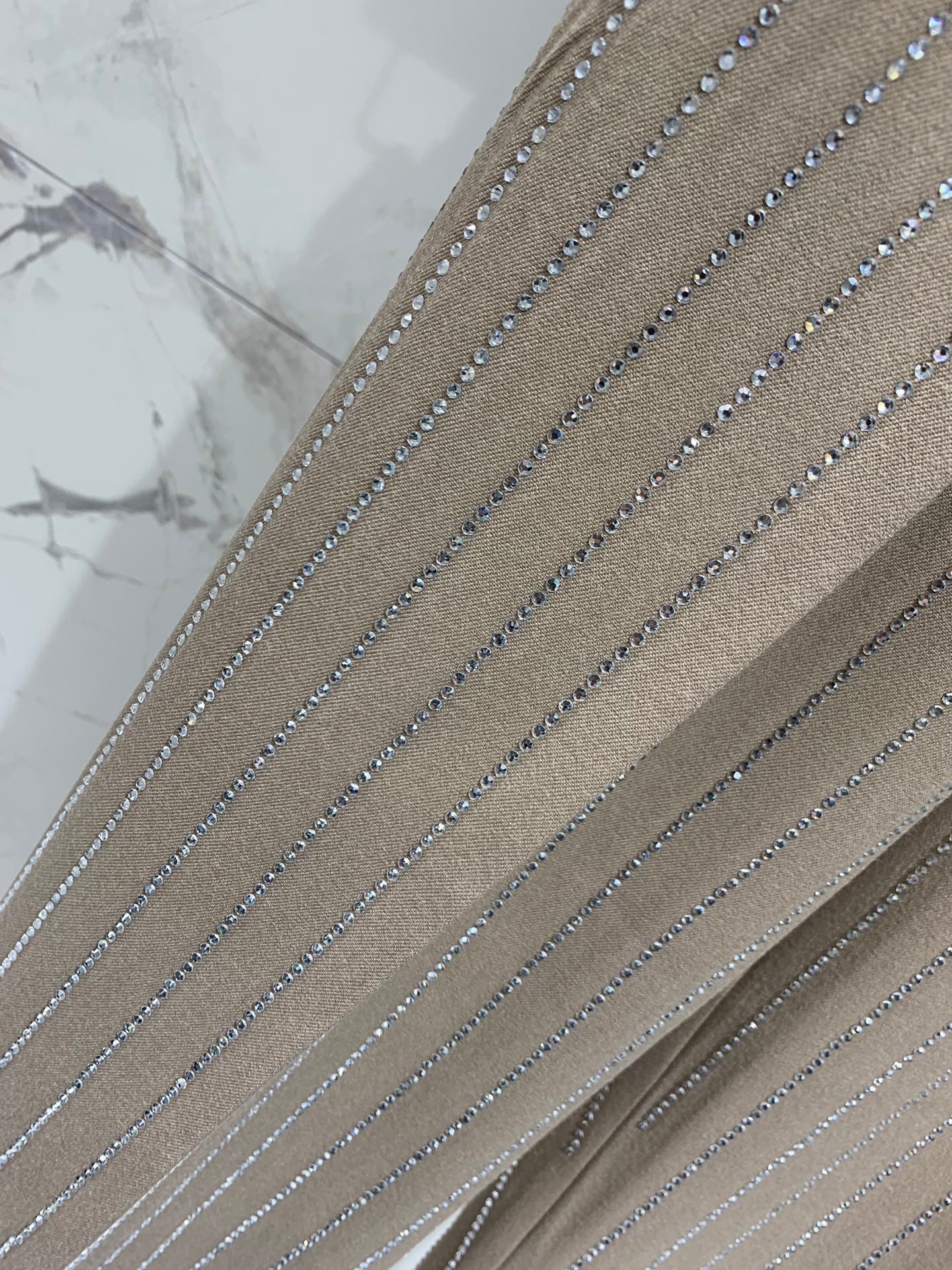 YSL 25S RHINESTONE SUIT SET STYLE 162