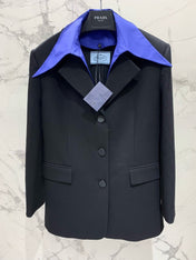 PRADA SHIRT-COLLAR BLAZER STYLE 23