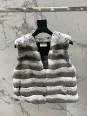 YSL 25S FUR VEST STYLE 223