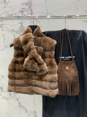 YSL 25S FUR VEST STYLE 224