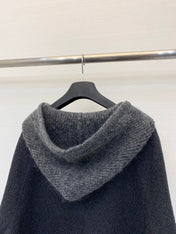 MONCLER 25S CASHMERE HOODED JACKET 201