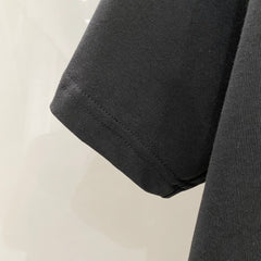 LV SHORT-SLEEVED T-SHIRT BLACK COTTON 238852