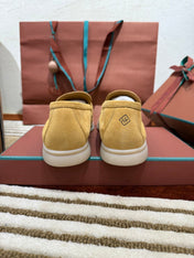 LP LOAFERS 25S IN AMBER YELLOW SUEDE