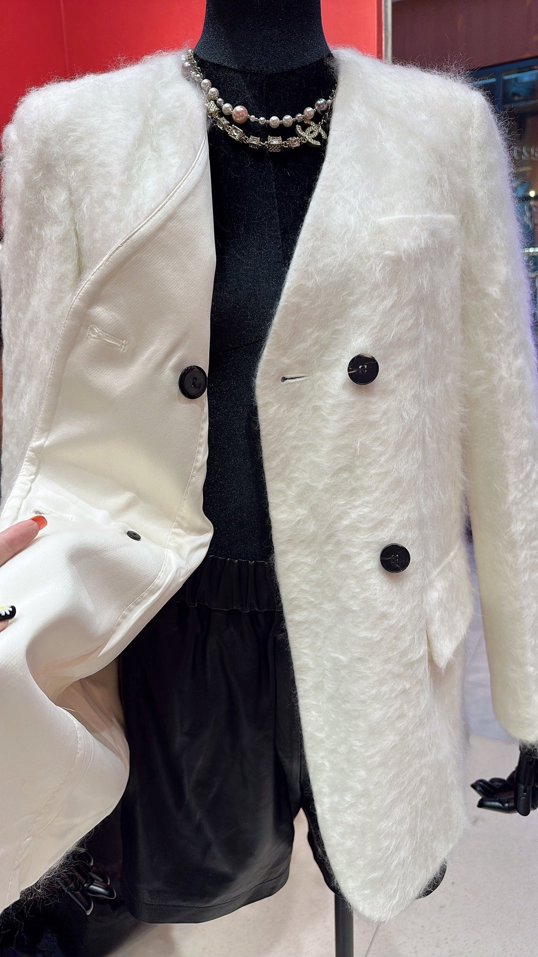 MAX MARA 25S WOOL COAT 207