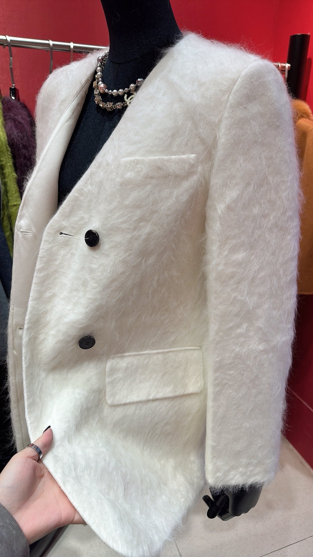 MAX MARA 25S WOOL COAT 207