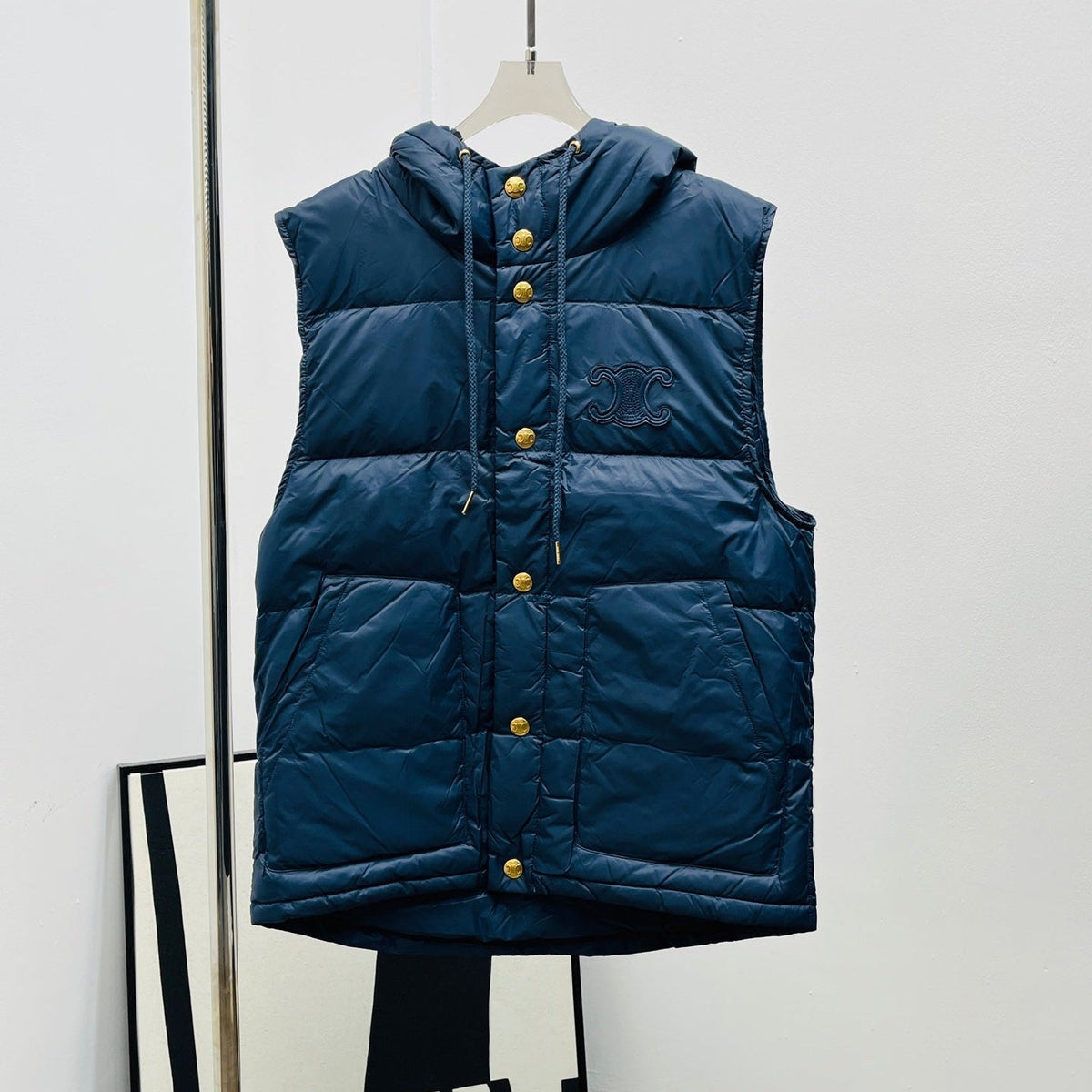 CELINE 25S DOWN PUFFER VEST 0122
