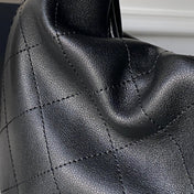 CHANEL 25S HOBO BAG 45 IN BLACK LAMBSKIN