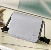 DISTRICT PM 26 IN DOVE GRAY CALFSKIN