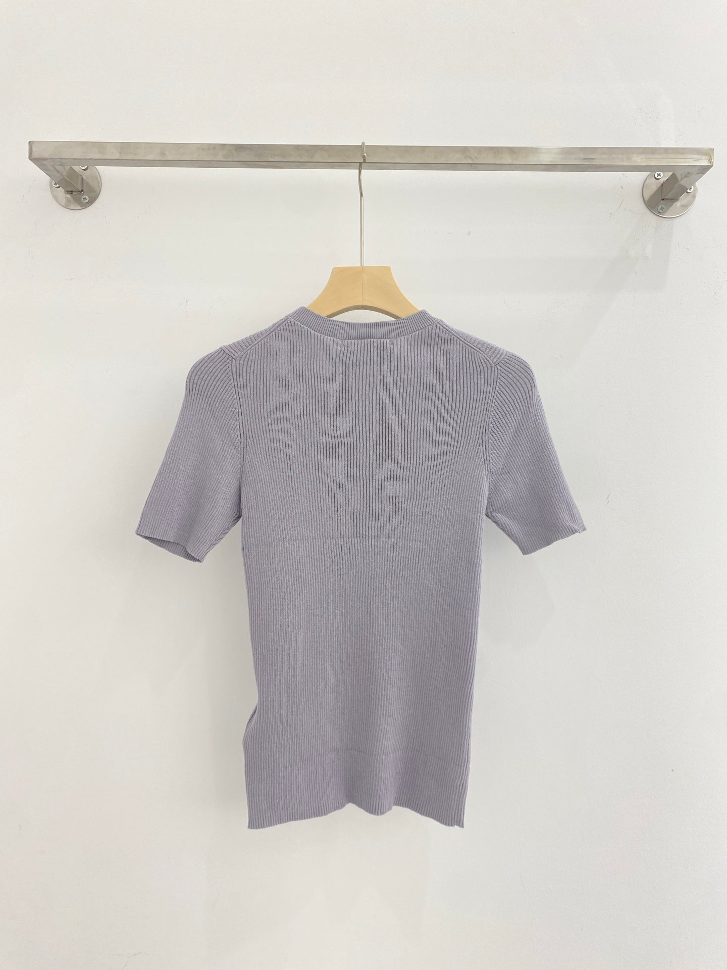 PRADA SHORT-SLEEVE KNIT SWEATER STYLE 194