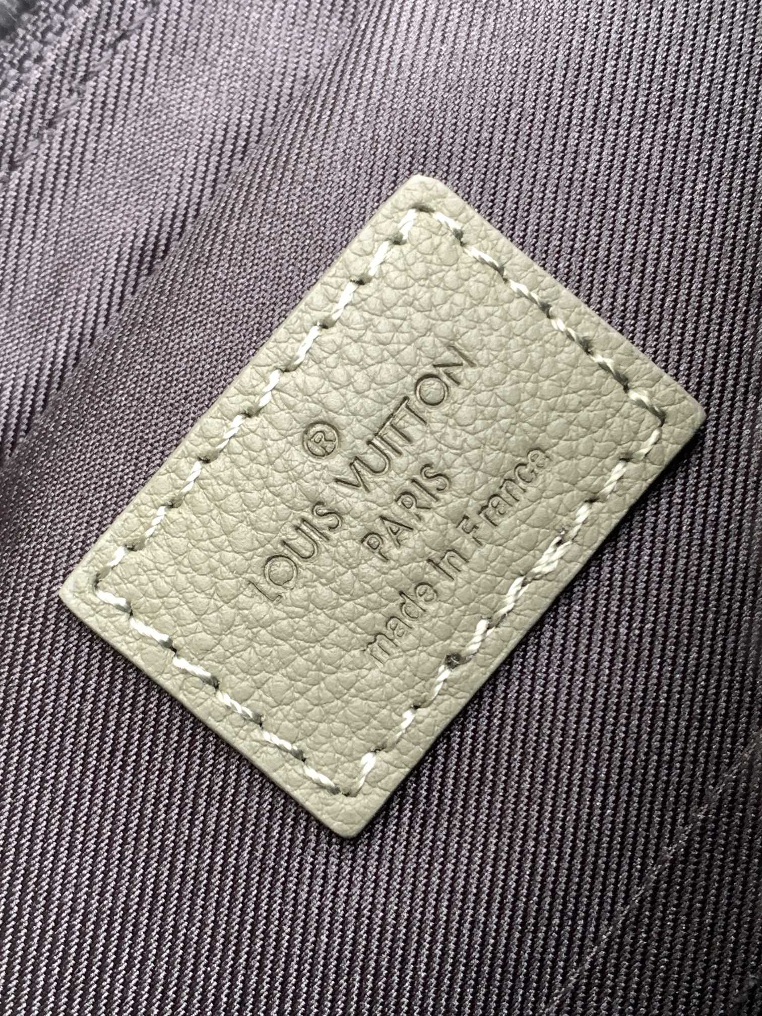 TRIO MESSENGER BAG 25 IN GREEN MONOGRAM SHADOW CALFSKIN