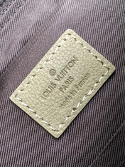 TRIO MESSENGER BAG 25 IN GREEN MONOGRAM SHADOW CALFSKIN