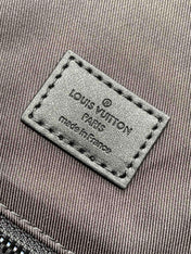 LV 25S CHRISTOPHER BACKPACK 44 IN BROWN AND BLACK CANVAS MONOGRAM