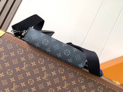 LV 25S GASTON WEARABLE WALLET 22 IN MONOGRAM ECLIPSE REVERSE CANVAS