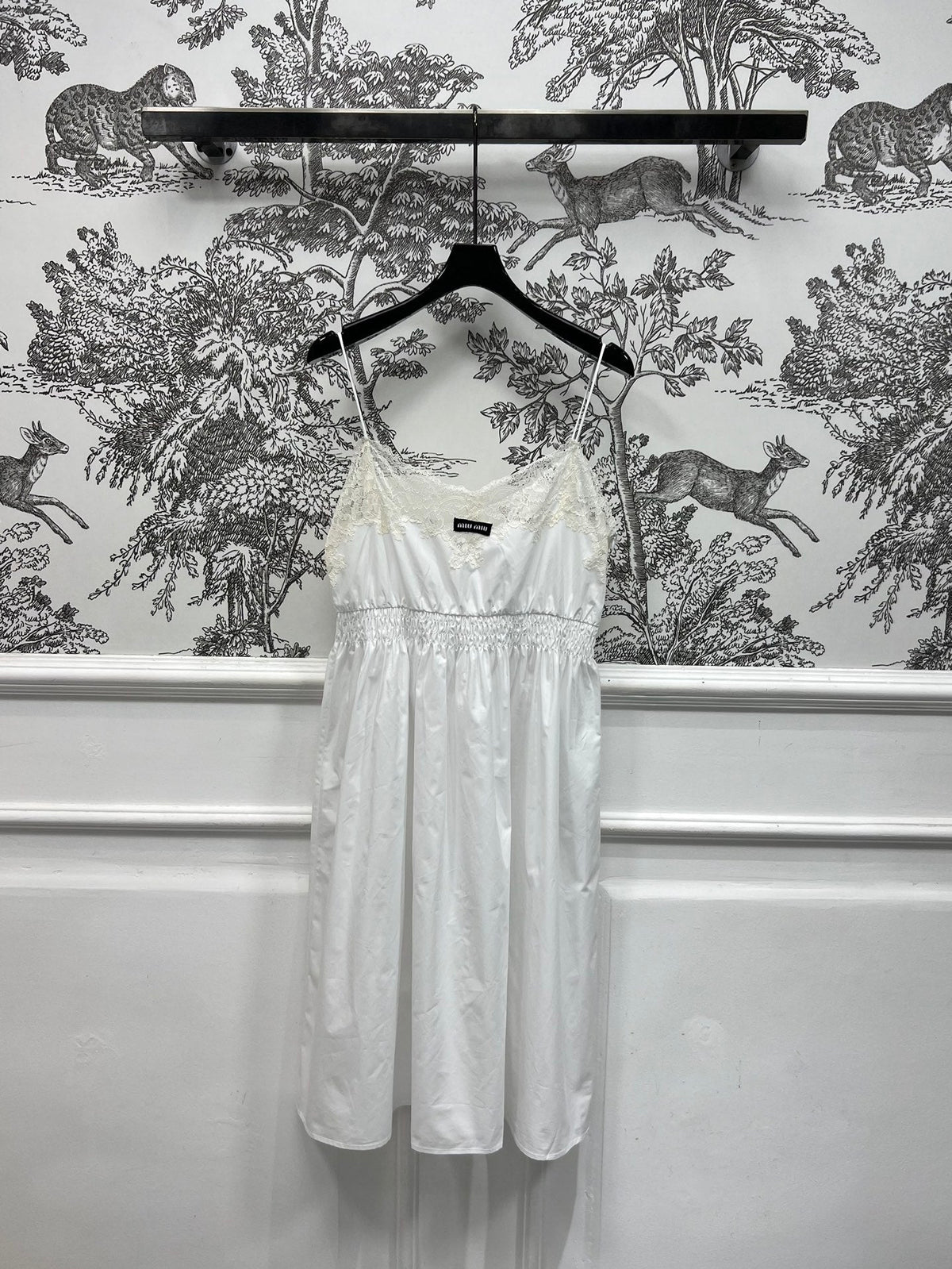 MIUMIU SPAGHETTI STRAP DRESS 268800