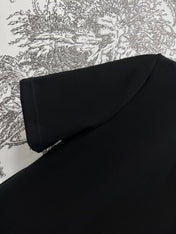 LOEWE SHORT SLEEVE CREW NECK ORGANZA DRESS 268755