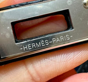 BIRKIN FAUBOURG TOUCH 20 IN NAVY BLUE CALFSKIN WITH SILVER HARDWARE