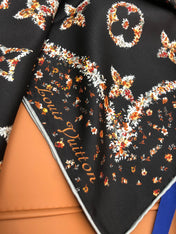 LV SCARF 90 CM IN SILK 704582