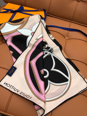 LV SCARF 90 CM IN SILK 704579