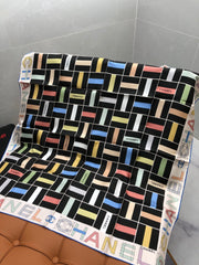 CHANEL 25S SCARF 90 IN SILK 704584