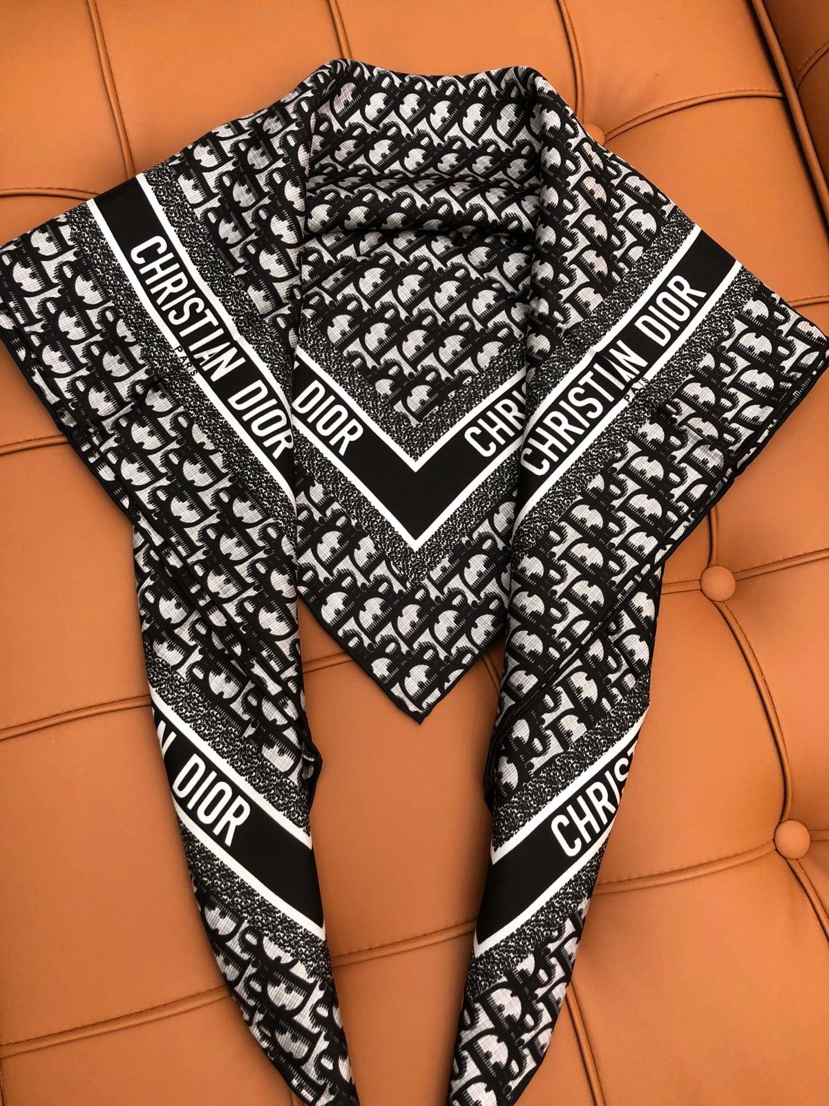 DIOR SCARF 90 IN SILK 704589