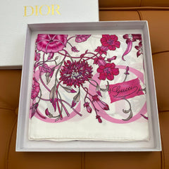 DIOR SCARF 90 CM IN SILK FABRIC 703658