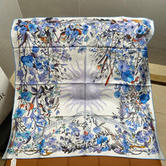 DIOR SCARF 90 CM IN SILK FABRIC 703659