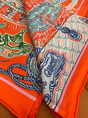 HERMES 25S SCARF 90 IN SILK 703684