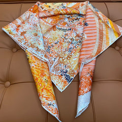 HERMES 25S SCARF 90 IN SILK 703689