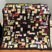 CHANEL 25S SCARF 90 IN SILK 703703
