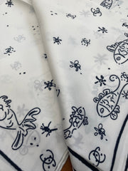 CHANEL 25S SCARF 90 IN SILK 703705