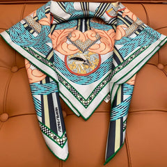 HERMES 25S SCARF 90 IN SILK 709683