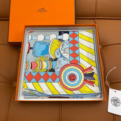 HERMES 25S SCARF 90 IN SILK 718487