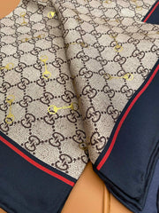 GUCCI 25S SCARF 90 IN SILK 718509