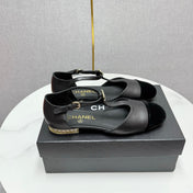 CC MARY JANE 25S IN BLACK LAMBSKIN AND SUEDE WITH PEARL HEEL