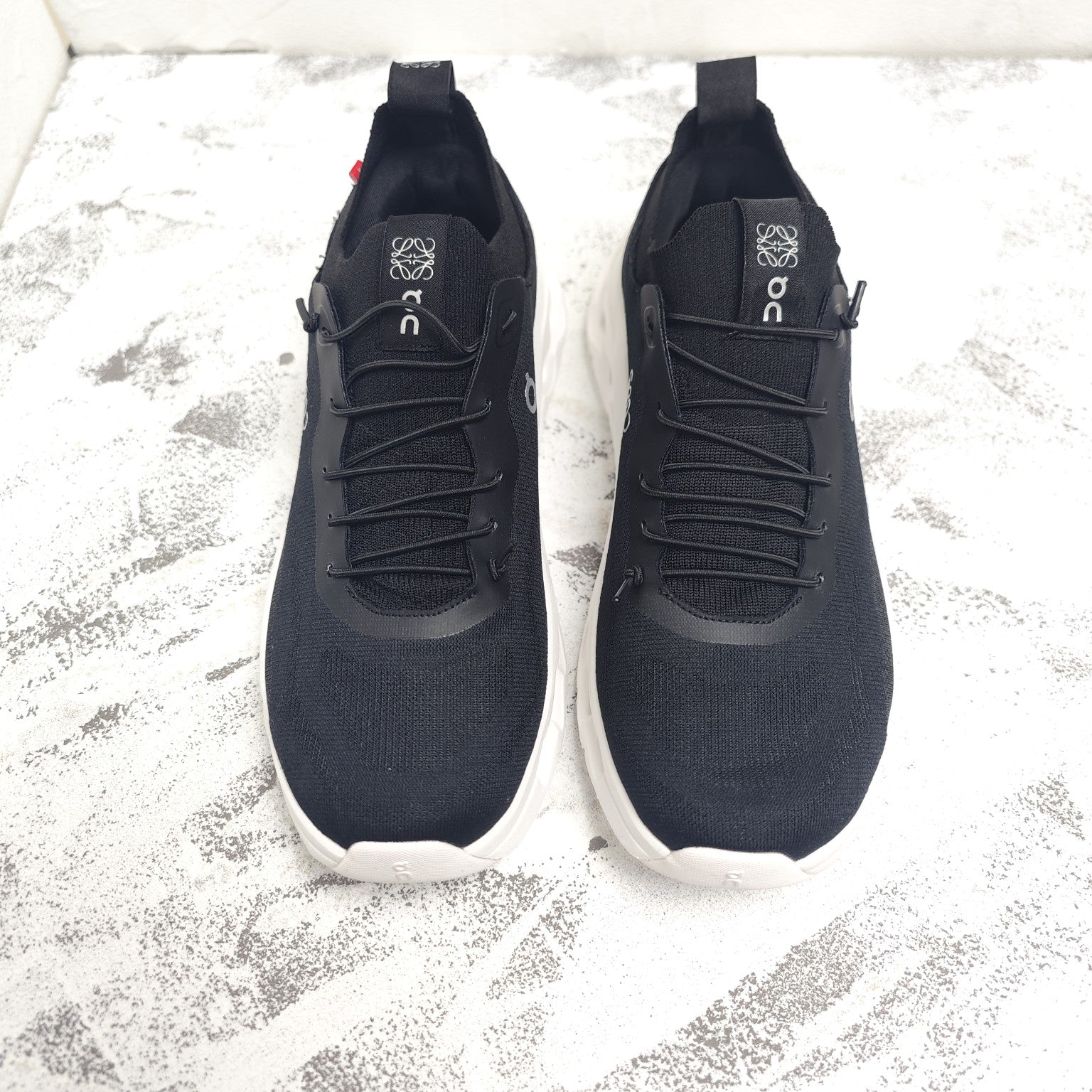 CLOUDTILT SNEAKER 2.0 IN BLACK RECYCLED POLYESTER