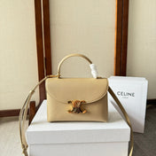 TEEN NINO BAG 20 IN PARMESEAN YELLOW SOFT CALFSKIN GOLD HARDWARE